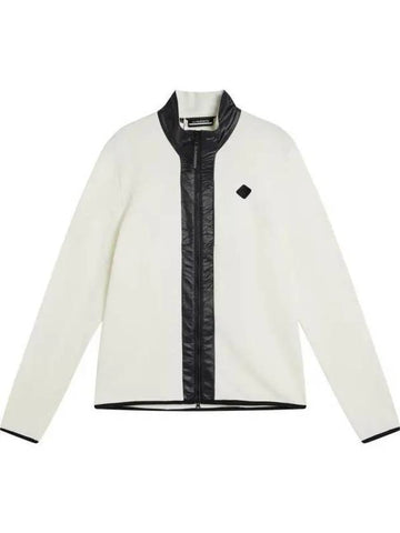 Grouse Mid Layer Zip-Up Jacket White - J.LINDEBERG - BALAAN 1