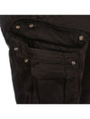 Lens Waffen Cargo Shorts Black 52 12CMBE062A - CP COMPANY - BALAAN 7