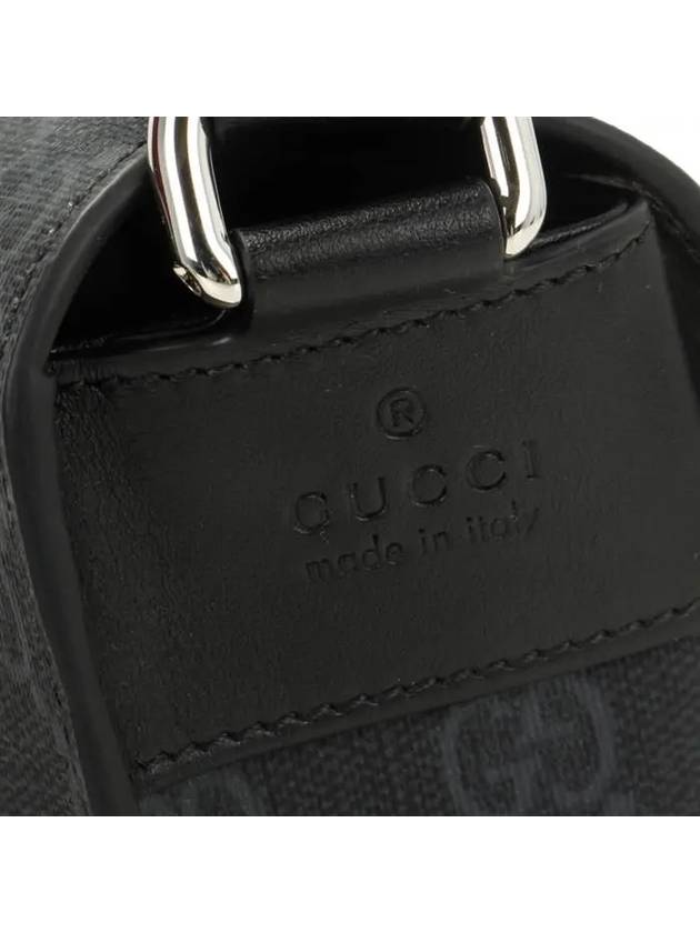 Super Mini GG Cross Bag Black - GUCCI - BALAAN 9