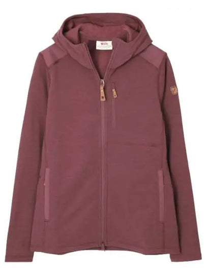 Women s Keb Fleece Hoodie - FJALL RAVEN - BALAAN 1