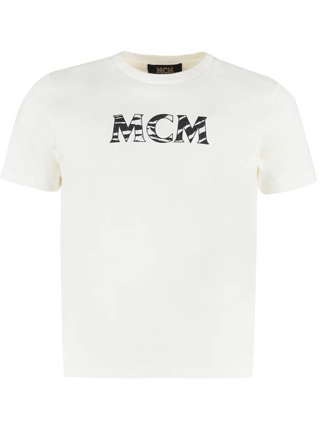 short sleeve t-shirt MFTDSMM02 WG EGRET - MCM - BALAAN 2