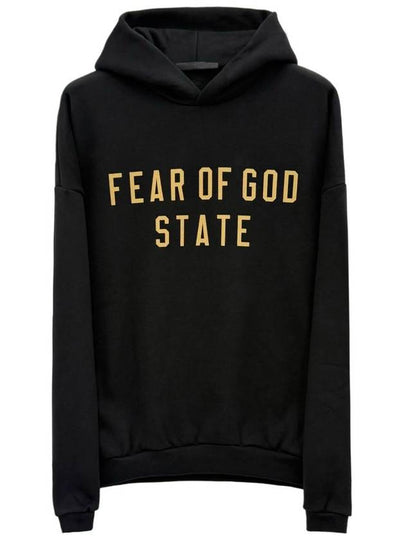 Fleece Hoodie Black - FEAR OF GOD ESSENTIALS - BALAAN 2