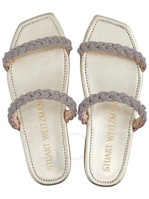 Stuart Weitzman Ladies Addison Slide Sandal, Brand Size 35 ( US Size 4.5 ) - STUART WEITZMAN - BALAAN 3