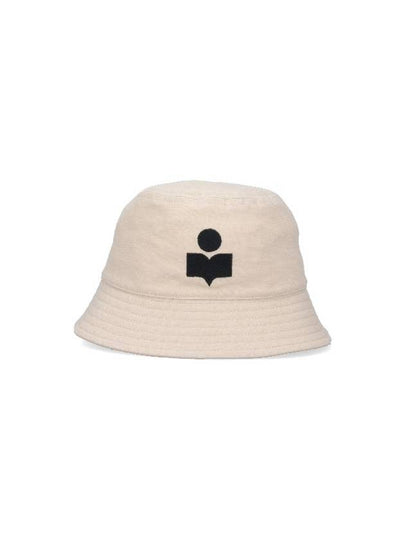 Haley Embroidered Logo Bucket Hat Ivory - ISABEL MARANT - BALAAN 2