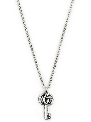 Marmont GG Necklace Silver - GUCCI - BALAAN 1