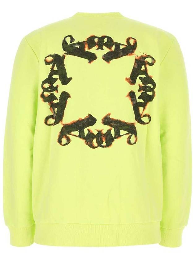 Logo Print Sweatshirt Green Neon - 1017 ALYX 9SM - BALAAN 3