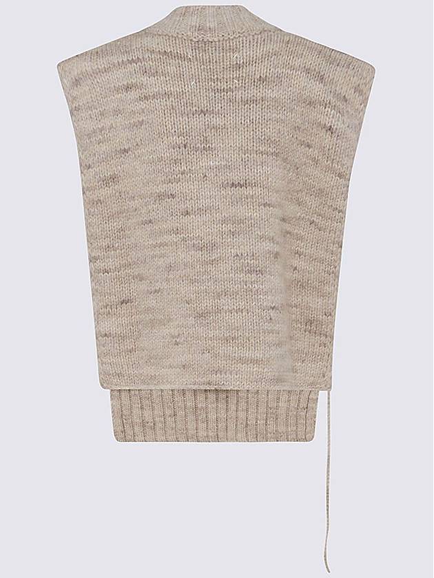 Botanical Dye Knit Vest Light Brown - MAISON MARGIELA - BALAAN 3