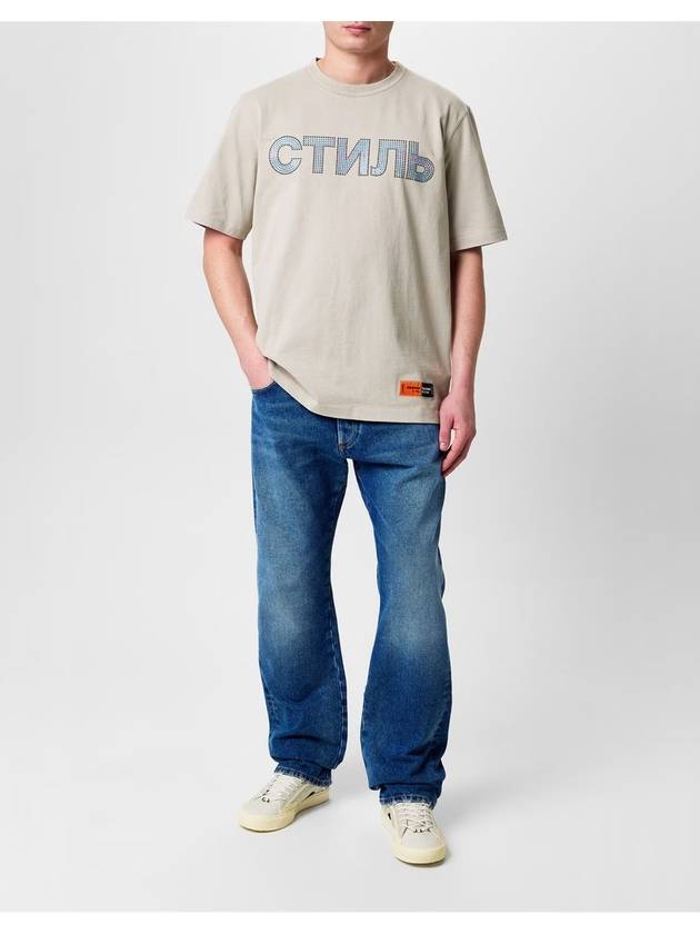 CTNMB Logo Strass T-Shirt - HERON PRESTON - BALAAN 2