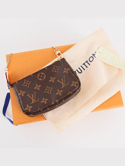 Monogram Mini Pochette Shoulder Bag Brown - LOUIS VUITTON - BALAAN 2