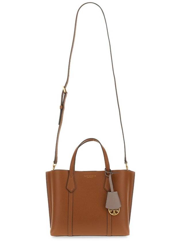 Perry Triple Compartment Small Tote Bag Light Umber - TORY BURCH - BALAAN 5