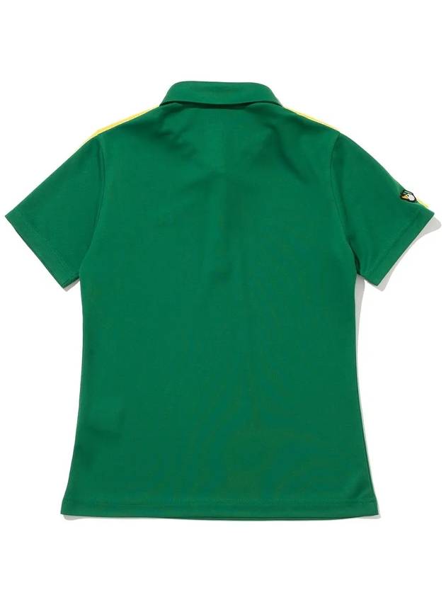 20ne Doug embroidered collar women’s T-shirt GREEN - 20THHOLE - BALAAN 2