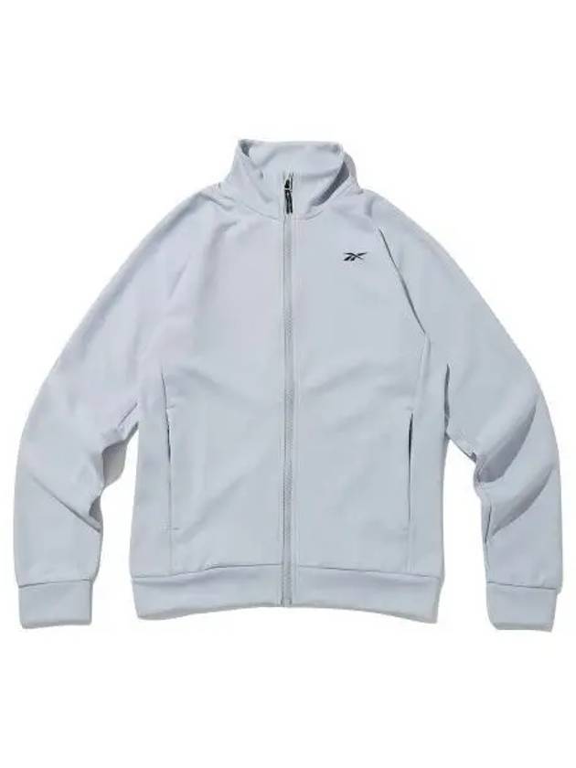 DMX Stretch Pique Track Jacket Grey - REEBOK - BALAAN 1