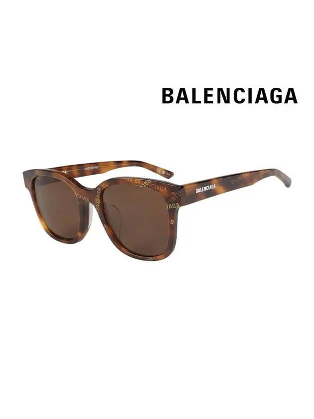 Eyewear Square Acetate Sunglasses Brown - BALENCIAGA - BALAAN 3