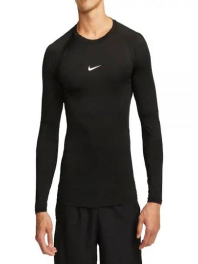 Pro Dri Fit Tight Fitness Long Sleeve T-Shirt Black - NIKE - BALAAN 2