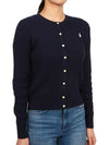 Mini Cable Cotton Cardigan Navy - POLO RALPH LAUREN - BALAAN 5