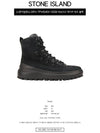 Hiking Leather Walker Boots Black - STONE ISLAND - BALAAN 3