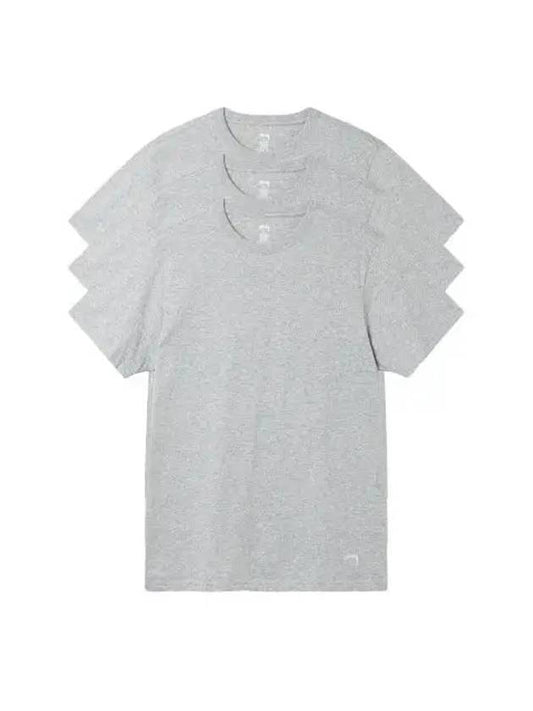 Undershirt 3PACK Gray 1140199 GR - STUSSY - BALAAN 1