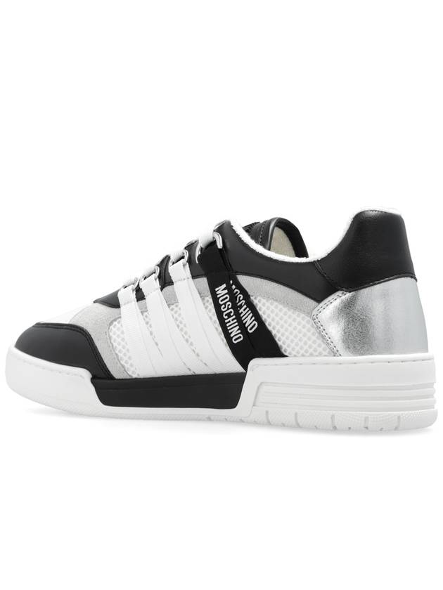 Moschino Sneakers With Logo, Women's, White - MOSCHINO - BALAAN 5