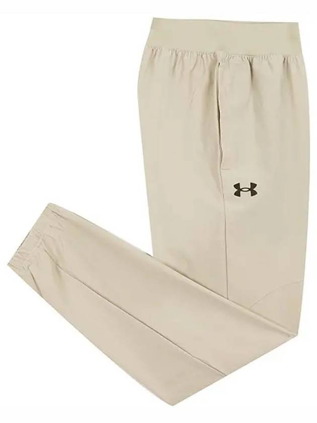 UA Stretch Woven Jogger Pants Beige - UNDER ARMOUR - BALAAN 3