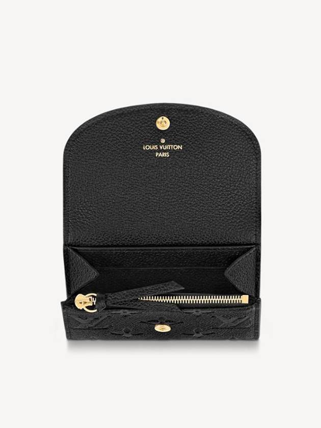 Rosalie Monogram Coin Purse Black - LOUIS VUITTON - BALAAN 5