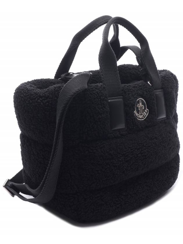 Women s CARADOC Fleece Mini Tote Shoulder Bag 5L00016 M3189 999 24F - MONCLER - BALAAN 3