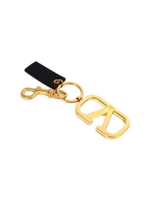 Valentino 2Y2P0R81 LHP KM5 P0R81 Garavani V logo mirror key ring - RED VALENTINO - BALAAN 5