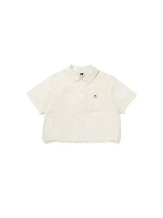 KODAK Apparel Chroma Breeze Short Sleeve Shirt Women IVORY - KODO - BALAAN 1