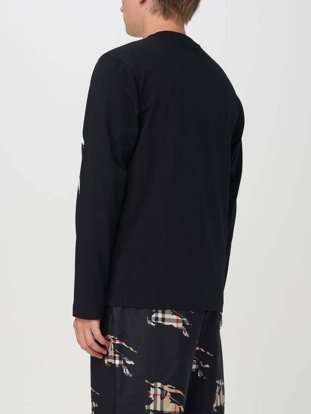 EKD Long Sleeve T-Shirt Black - BURBERRY - BALAAN 4