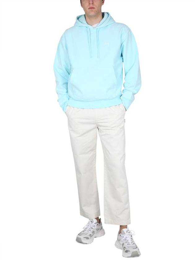 Beach Brushed Cotton Straight Pants Bone - STUSSY - BALAAN 3