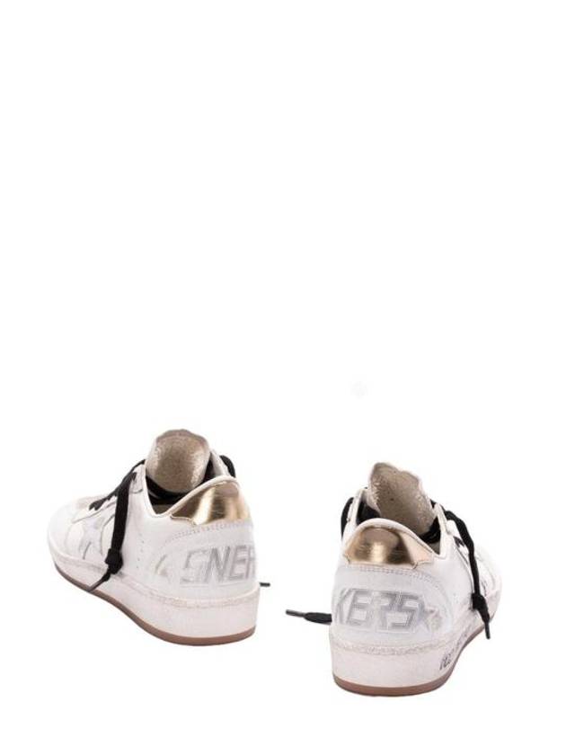 Ballstar Gold Top Low Top Sneakers White - GOLDEN GOOSE - BALAAN 4