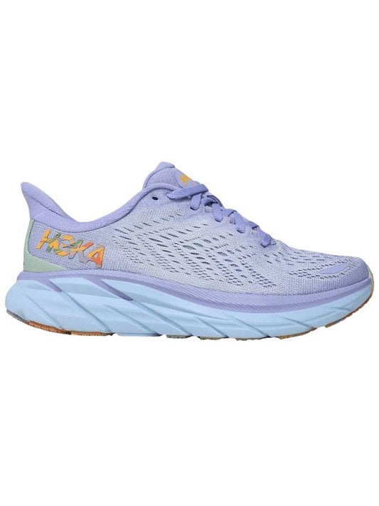 One One Women's Clifton 8 Regular Low Top Sneakers Baby Lavender - HOKA ONE ONE - BALAAN 1