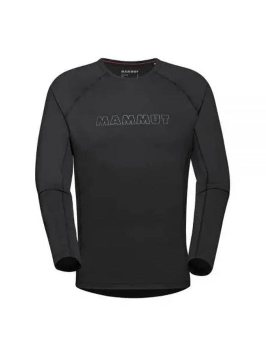 Selune Logo Long Sleeve T-Shirt Black - MAMMUT - BALAAN 2