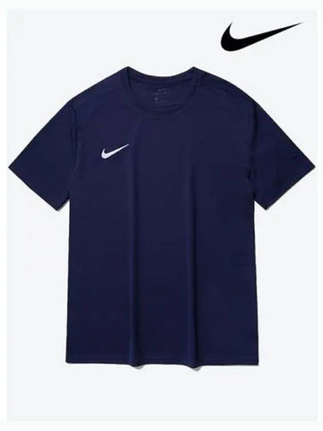 Dry fit Swoosh short sleeve t shirt BV6708 Navy Domestic product GPV224012375938 - NIKE - BALAAN 1