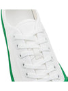 Vulcan Canvas Low Top Sneakers Parakeet White - BOTTEGA VENETA - BALAAN 9