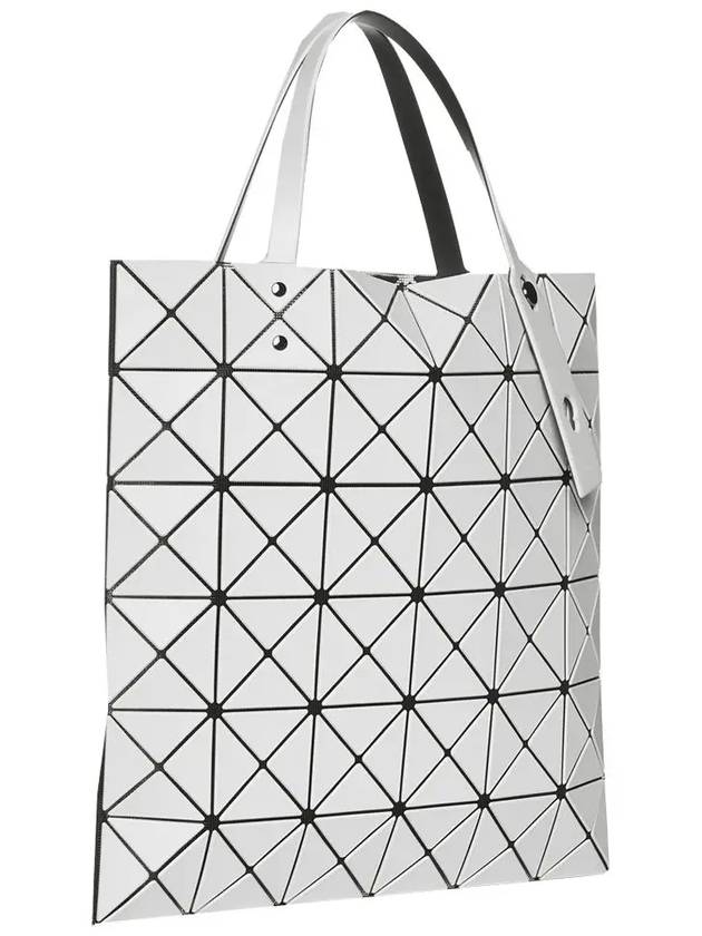 Lucent Matte Geometric Panel Tote Bag White - ISSEY MIYAKE - BALAAN 4