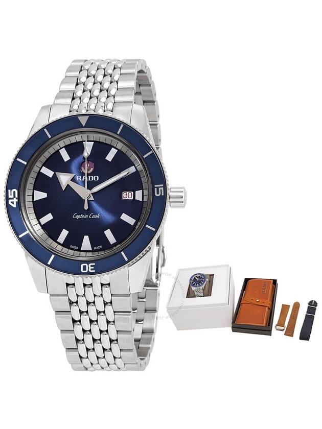 Rado Captain Cook Automatic Blue Dial Men's Watch R32505208 - RADO - BALAAN 1