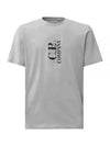 30/1 Jersey British Sailor Short Sleeve T-Shirt Grey - CP COMPANY - BALAAN 2