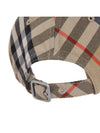 Vintage Check Base Ball Cap Beige - BURBERRY - BALAAN 8