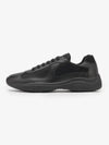 America's Cup Leather Low Top Sneakers Black - PRADA - BALAAN 2