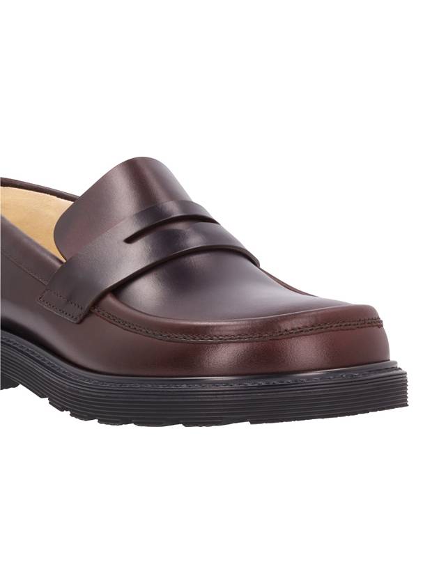 BLAZE PULL-UP CALF LEATHER LOAFERS - LOEWE - BALAAN 4