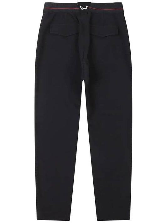 Golf Wear Twill Semi Baggy Pants Black - WHITEBALL - BALAAN 2