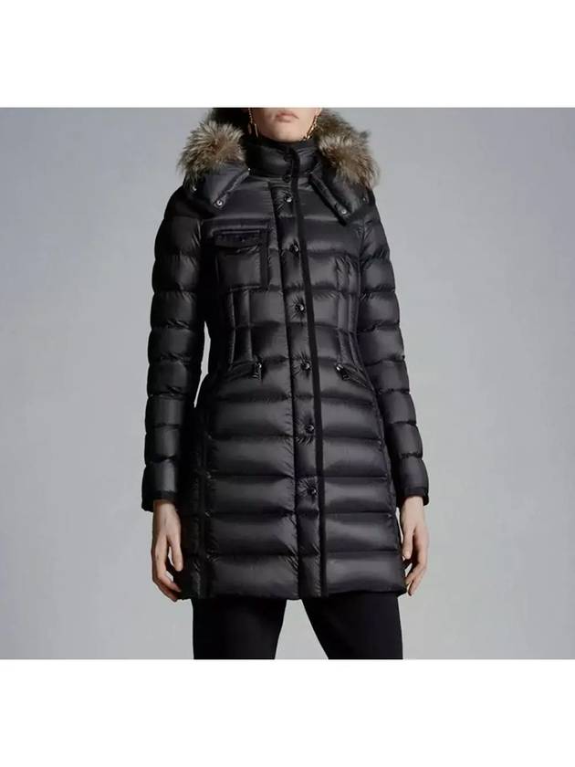 1C51601 53048 999 Women s HERMIFUR Black Fur Down Padding - MONCLER - BALAAN 2