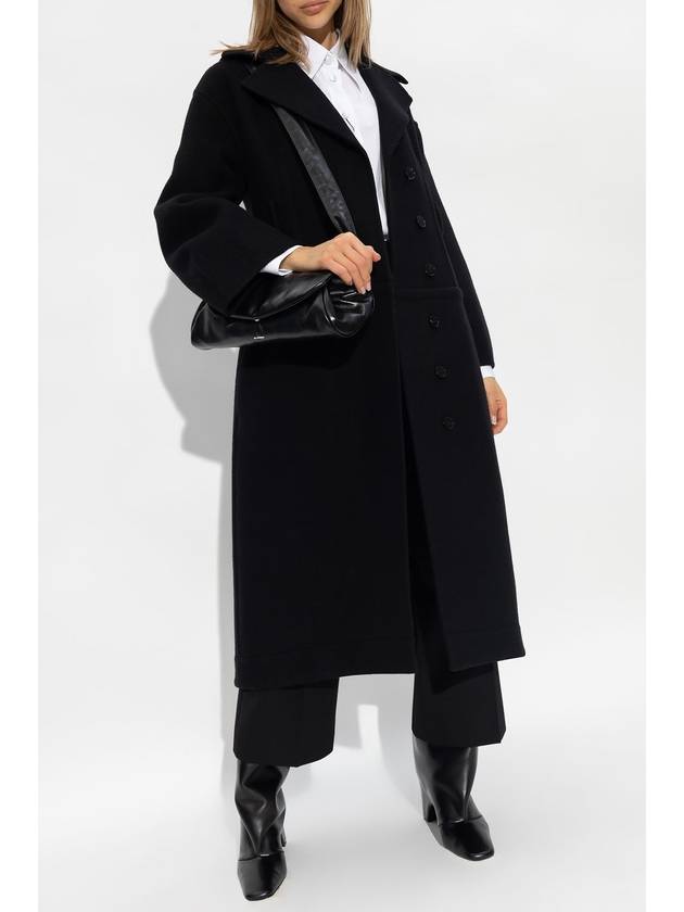 Belted Wool Coat J04AA0004J40020 - JIL SANDER - BALAAN 3