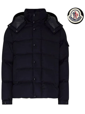 Bez re Wool Down Jacket Navy 1A00157 54272 742 - MONCLER - BALAAN 1