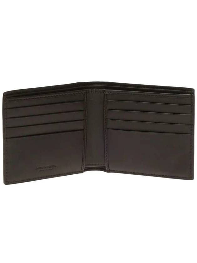 Intrecciato Weaving Half Wallet Espresso - BOTTEGA VENETA - BALAAN 5