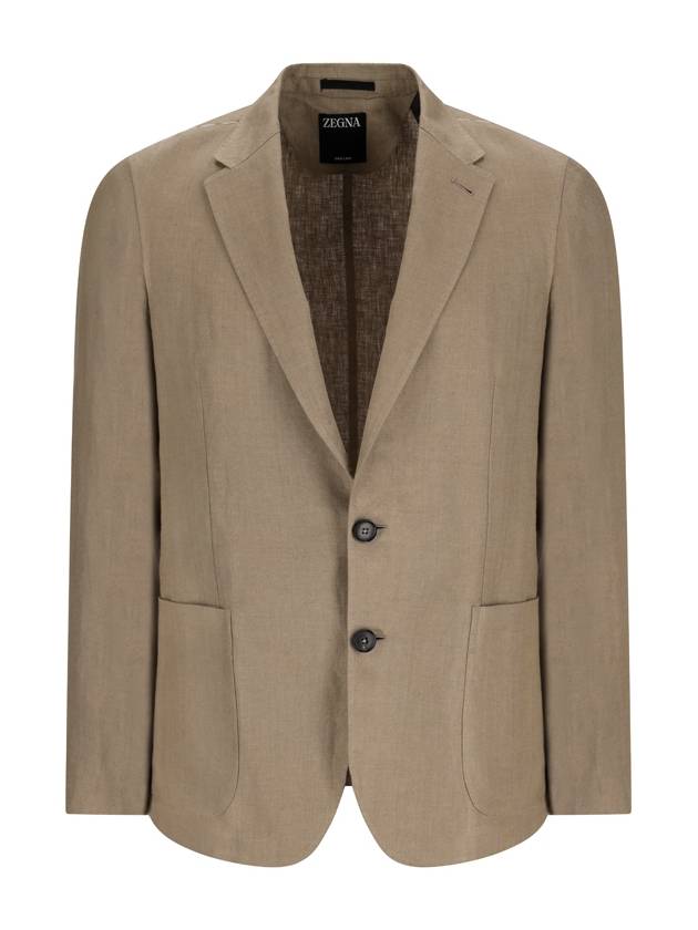 SINGLE-BREASTED OASIS JACKET - ERMENEGILDO ZEGNA - BALAAN 1