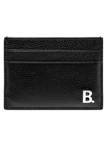 BB Logo Card Wallet Black - BALENCIAGA - BALAAN 1