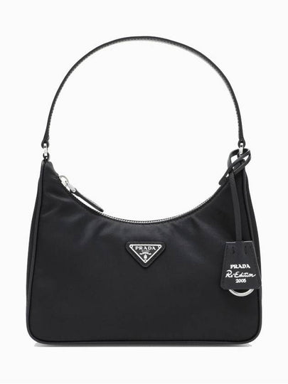 Re edition 2005 nylon hobo bag black - PRADA - BALAAN 2