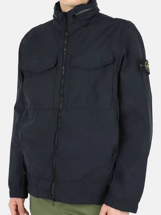 Waffen Naslan Light Watro Zip-up Jacket Navy - STONE ISLAND - BALAAN 2