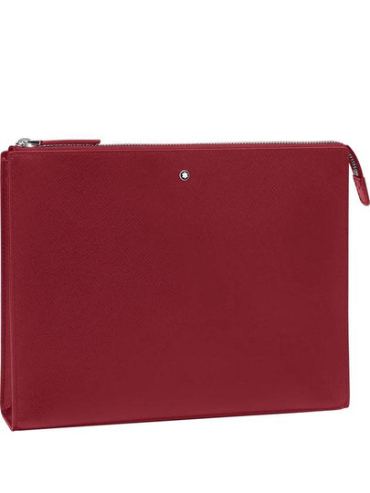 Sartorial Square Clutch Bag Red - MONTBLANC - BALAAN 2